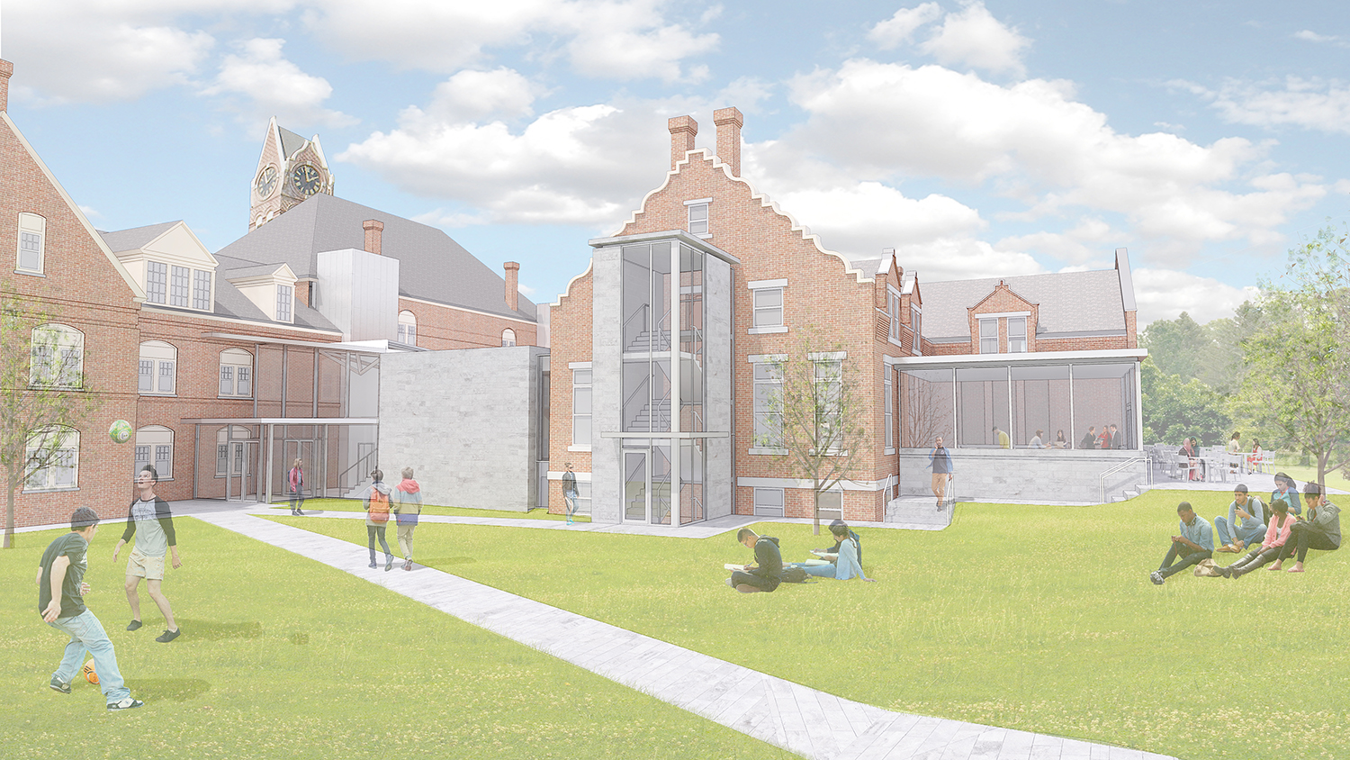 Scott Speaks on Tilton Hub for AIA NH Awards Simons Architects